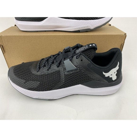 NEW Project Rock BSR 2 Black White Men's Sneakers Shoes Training - Picture 4 of 12